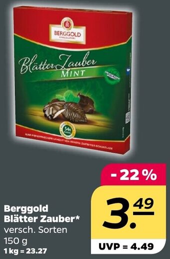 NETTO Berggold Blätter Zauber 150 g Angebot