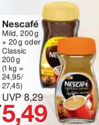 Jawoll Nescafé 200 g Angebot