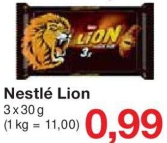 Jawoll Nestlé Lion 3x30 g Angebot