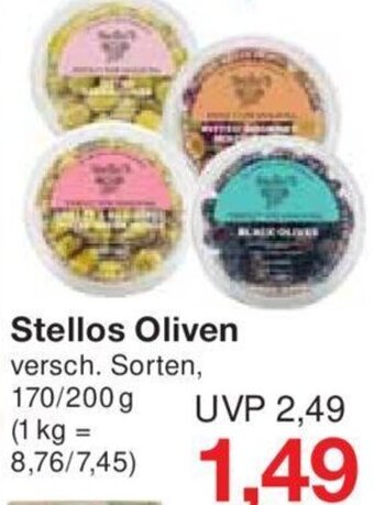 Jawoll Stellos Oliven 170/200 g Angebot