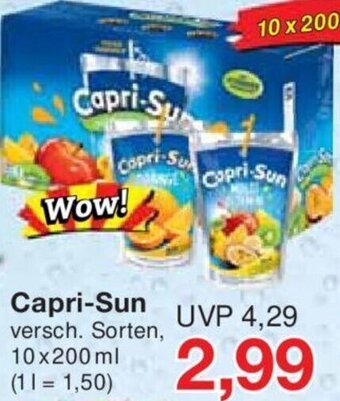 Jawoll Capri-Sun 10x200 ml Angebot