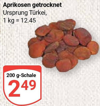 Globus Aprikosen getrocknet 200 g-Schale Angebot