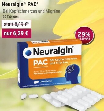 Sabelus XXL Neuralgin PAC 20 Tabletten Angebot