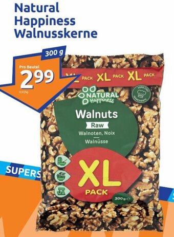 Action Natural Happiness Walnusskerne 300 g Angebot