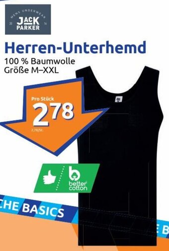 Action JACK PARKER Herren-Unterhemd Angebot