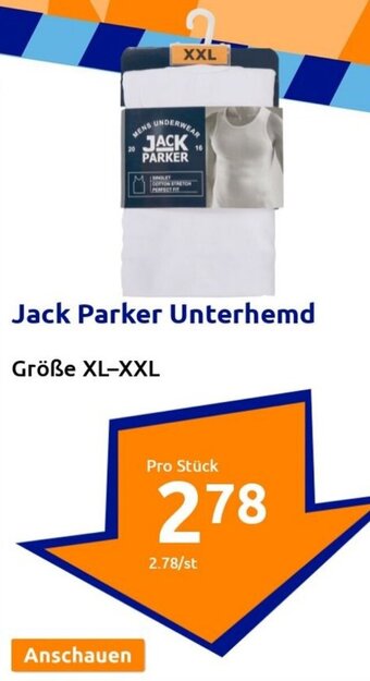 Action Jack Parker Unterhemd Größe XL-XXL Angebot