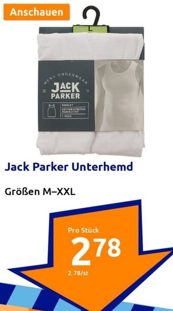 Action Jack Parker Unterhemd Größen M-XXL Angebot