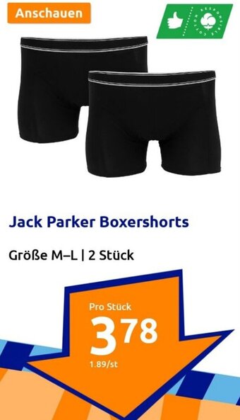 Action Jack Parker Boxershorts Größe M-L Angebot