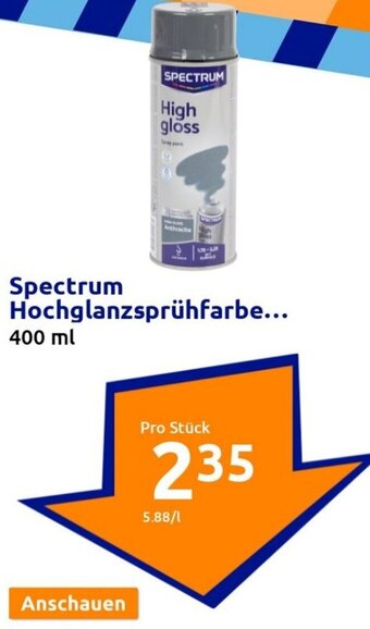 Action Spectrum Hochglanzsprühfarbe 400 ml Angebot