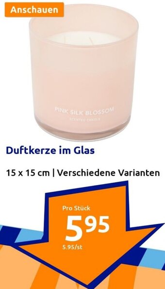 Action Duftkerze im Glas Angebot