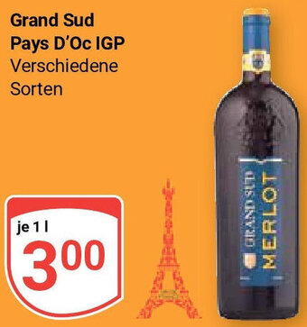 Globus Grand Sud Pays D'Oc IGP 1 L Angebot