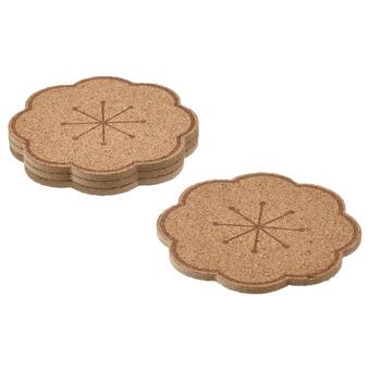 IKEA Svartvide untersetzer kork/gemustert Angebot