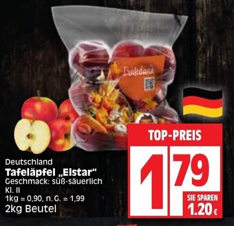 Edeka Deutschland Tafeläpfel ,,Elstar" 2 kg Beutel Angebot