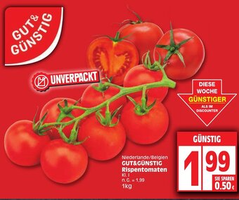 Edeka GUT& GÜNSTIG Rispentomaten 1 kg Angebot