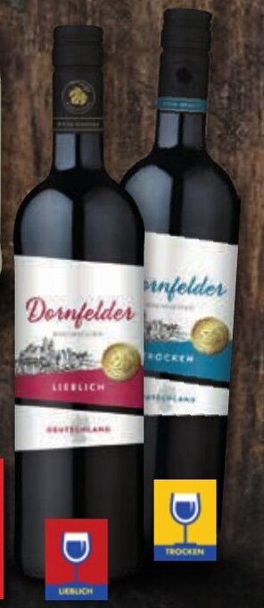 Edeka Rheinhessen Wein-Genuss Dornfelder 0,75 l Flasche Angebot