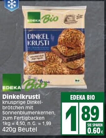 Edeka EDEKA Dinkelkrusti 420 g Beutel Angebot