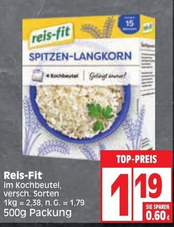 Edeka Reis-Fit 500 g Packung Angebot