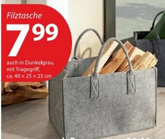 NKD Filztasche ca. 40 x 25 x 25 cm Angebot