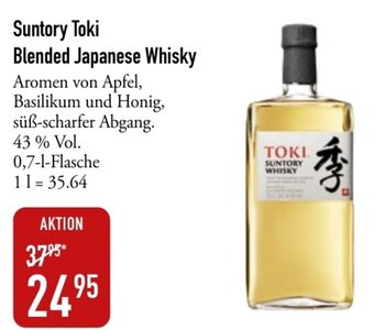 Karstadt Lebensmittel Suntory Toki Blended Japanese Whisky Angebot