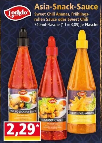 Norma24 Lorado Asia-Snack-Sauce 740 ml Flasche Angebot