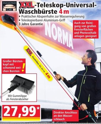 Norma24 DIAMOND CAR XXL-Teleskop Universal Waschbürste 4 m Angebot