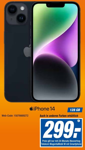 K+B Expert iPhone 14 Angebot