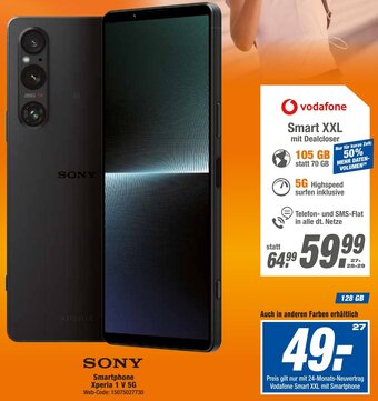 HEM Expert SONY Smartphone Xperia 1 V 5G Angebot