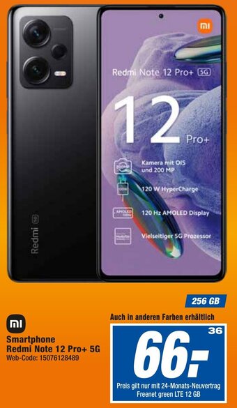 HEM Expert Smartphone Redmi Note 12 Pro+ 5G Angebot