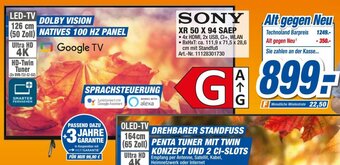 expert Techno Land SONY XR 50 X 94 SAEP Angebot
