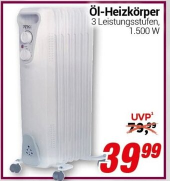 CENTERSHOP Öl-Heizkörper Angebot