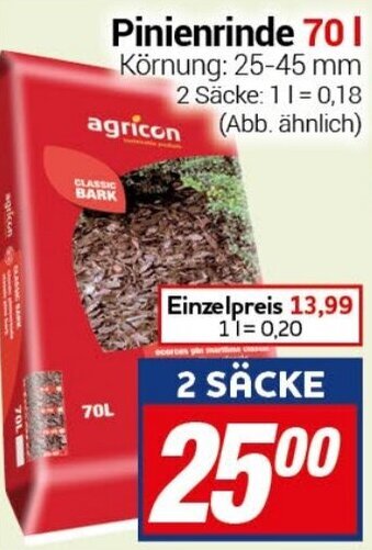 CENTERSHOP Pinienrinde 70 L Angebot