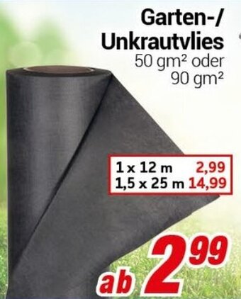 CENTERSHOP Garten/Unkrautvlies Angebot