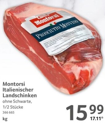 Selgros Montorsi Italienischer Landschinken Angebot