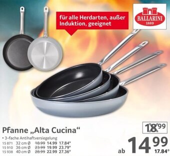 Selgros BALLARINI Pfanne Alta Cucina Angebot