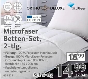 Selgros Microfaser Betten-Set, 2-tlg. Angebot
