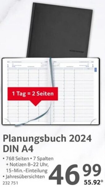 Selgros Planungsbuch 2024 DIN A4 Angebot