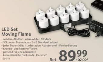 Selgros LED Set Moving Flame Angebot