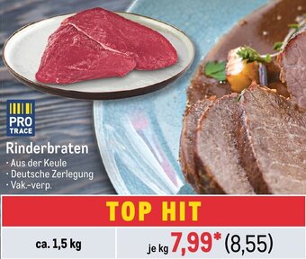 METRO Rinderbraten ca. 1,5 kg Angebot