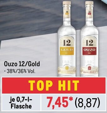 METRO Ouzo 12/Gold 0,7 L Flasche Angebot