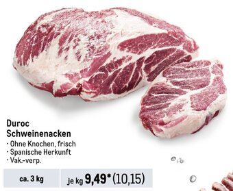 METRO Duroc Schweinenacken ca. 3 kg Angebot