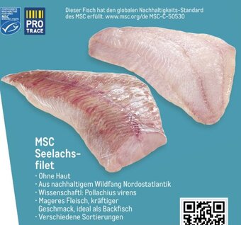 METRO MSC Seelachsfilet Angebot