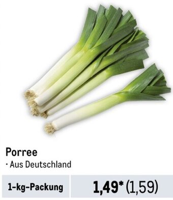 METRO Porree 1-kg-Packung Angebot