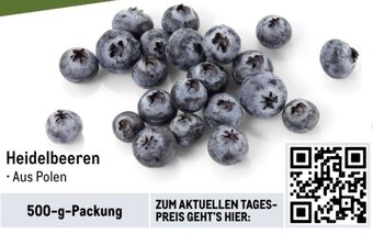 METRO Heidelbeeren 500-g-Packung Angebot