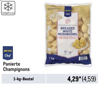 METRO METRO Chef Panierte Champignons 1-kg-Beutel Angebot