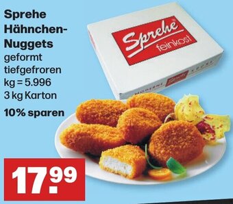 Handelshof Sprehe Hähnchen Nuggets 3 kg Karton Angebot