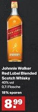 Handelshof Johnnie Walker Red Label Blended Scotch Whisky 0,7 L Flasche Angebot