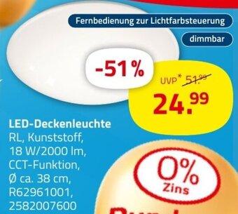 ROLLER LED-Deckenleuchte Angebot