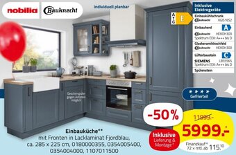 ROLLER Bauknecht Einbauküche Angebot