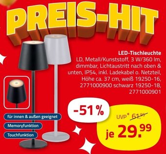 ROLLER LED-Tischleuchte Angebot