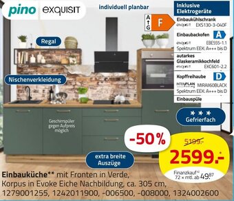 ROLLER pino/exquisit Einbauküche Angebot